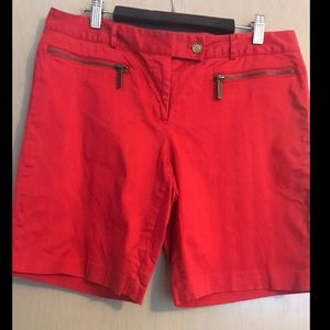 Michael Kors red shorts